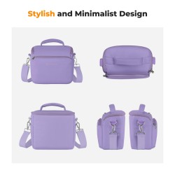 thumbnail Túi K&F concept Sling bag KF13.179V7 Urban Wander Purple  U05 5L - 0