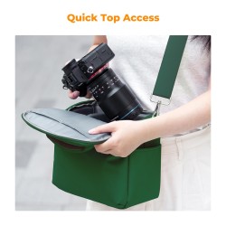 thumbnail Túi K&F concept Sling bag KF13.179V8 Urban Wander Green U05 5L - 0