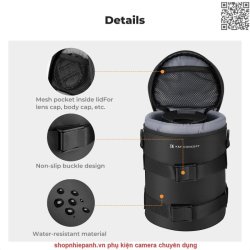 thumbnail Túi lens K&F concept KF13.189 size S (7x11cm) - 1