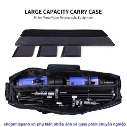 thumbnail Túi phụ kiện đèn chân đèn đa năng Selens 105cm chống shock chống nước - 1