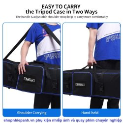 thumbnail Túi phụ kiện đèn chân đèn đa năng Selens 105cm chống shock chống nước - 2