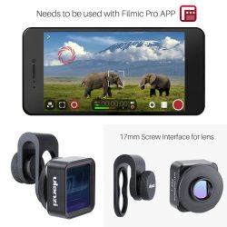 thumbnail Ulanzi 1.55XT Anamorphic Lens góc rộng dành cho điện thoại - 2