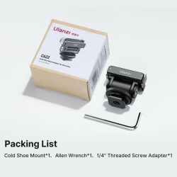 thumbnail Ulanzi CA22 – Adapter hotshoe ngàm sử dụng cho DJI Action3/4/5pro Pocket 3/4 - 3