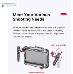 thumbnail Ulanzi cinema rig for smartphone Iphone Android 5.4-6.7in - 4