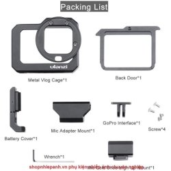 thumbnail Ulanzi G8-5 Vlog Metal Cage for Gopro 8 - 5