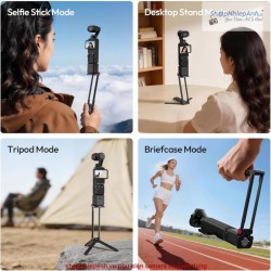 thumbnail Ulanzi MA66 Quick mount tripod for Pocket 3 Pocket 4 (C110A) - 1