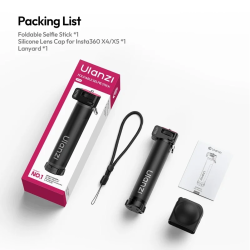 thumbnail Ulanzi MT98 Gậy selfie cầm tay tàng hình dài 57cm dùng cho Insta360 X5 X4, DJI Action 4 5 6 - 7