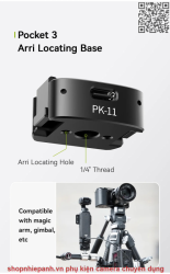 thumbnail Ulanzi PK-11 đế type C mở rộng for DJI osmo pocket 3 - 1