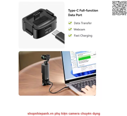 thumbnail Ulanzi PK-11 đế type C mở rộng for DJI osmo pocket 3 - 3