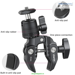 thumbnail Ulanzi R099 kẹp đa năng mọi thiết bị - 0