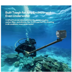 thumbnail Ulanzi VL02 2.7m Gậy tự sướng bằng sợi carbon cho Gopro DJI action cam smartphone - 3