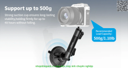 thumbnail Ulanzi ZJ01 Magnetic Suction Cup Mount For Action Camera Smartphone T086 - 8