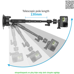 thumbnail ulanzi ZJ01 Magnetic Suction Cup Mount For Action Camera Smartphone T086 - 5