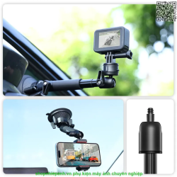 thumbnail ulanzi ZJ01 Magnetic Suction Cup Mount For Action Camera Smartphone T086 - 6