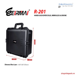 thumbnail Vali máy ảnh phụ kiện flycam đa năng chống shock chống nước Eirmai R201  (mẫu mới) - 5