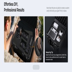 thumbnail Vali máy ảnh phụ kiện chống shock chống nước ip67 K&F concept KF13.1302v4 - 12