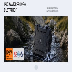 thumbnail Vali máy ảnh phụ kiện chống shock chống nước ip67 K&F concept KF13.1302v4 - 7