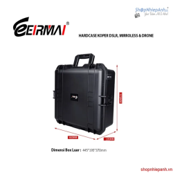 thumbnail Vali máy ảnh phụ kiện flycam đa năng chống shock chống nước Eirmai R200 - 6