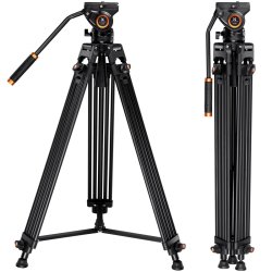 thumbnail Video Tripod Pro K&F concept KF09.121 - 1