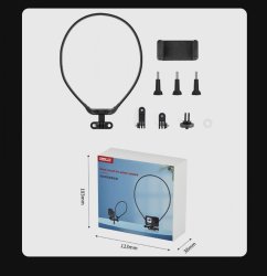 thumbnail Vòng đeo cổ nhỏ gọn K&F concept nam châm hít dành cho smart phone action cam (gw41.0074) - 0