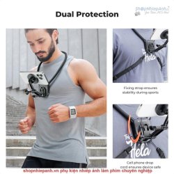 thumbnail Vòng đeo K&F concept nam châm hít dành cho action camera và smart phone (SKU.2288) - 5