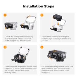 thumbnail Waterproof Case for DJI Osmo Action 6 hiệu K&F concept KF12.0048 - 4