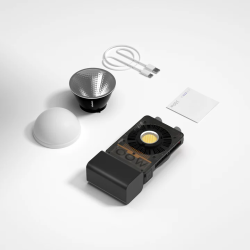 thumbnail ZHIYUN CINEPEER CX100 COB LED Video Light 100W Bi-color 2700K-6500K Battery 4500mah CRI96+ TLCI97+