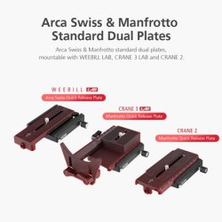 thumbnail Zhiyun Transmount Qiuck release base plate (EX1D01) - 2