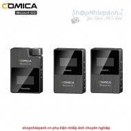 Bộ thu âm wireless Comica BOOM X-D D2 cổng 3.5mm