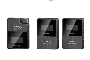 Bộ thu âm wireless Comica BOOM X-D D2 cổng 3.5mm