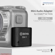 Boya OA-1 mini audio adapter for Osmo Action