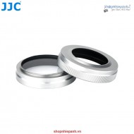 Combo kit JJC F-WX100V Filter và Hood for Fujiflm X100V, X100F, X100T, X100S, X100 (Silver))