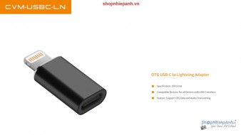 Comica OTG USB-C to Lightning Adapter cao cấp