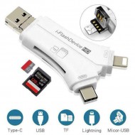 Đầu đọc thẻ OTG ALL in one i-Flash Device HD for iOS type C PC android