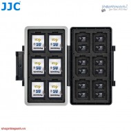 Hộp đựng thẻ 12 SD 24 Micro SD chống shock chống nước JJC JCR-SDMSD36