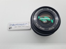 Lens Vivitar 28mm F2.8 ngàm CY sưu tầm cực đẹp