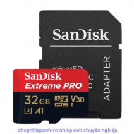 Micro SDHC SanDisk Extreme Pro V30 32GB U3 Class 10 100mb/s