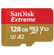 Micro SDXC SanDisk Extreme V30 128GB U3 Class 10 190mb/s