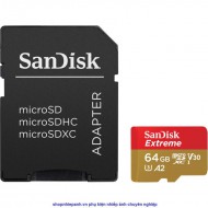 Micro SDXC SanDisk Extreme V30 64g 160mb/s