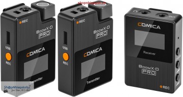 Micro thu âm wireless Comica Boom X-D D2 PRO có bộ nhớ trong
