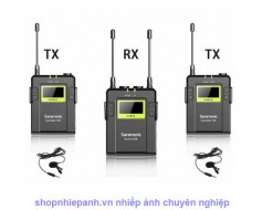 Micro thu âm wireless UHF Saramonic UWMIC9 (2tx+rx)