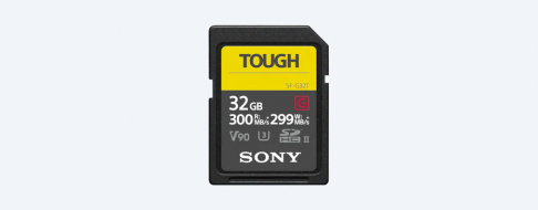 SD Sony Tough 32GB 300Mbs/299Mbs Class 10 U3