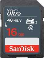 SDHC Sandisk 16GB Ultra Class 10 (48mb/s)