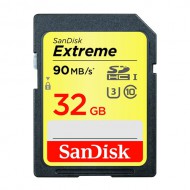 SDHC SANDISK EXTREME 32GB Class 10 U3 90MB/S