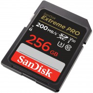 SDXC Sandisk Extreme Pro 256GB 170MB/s (90MB/s)
