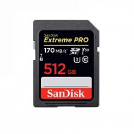 SDXC Sandisk Extreme Pro 512GB 170MB/S (90MB/S)