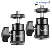 SmallRig 1/4 Camera Hot shoe Mount with Additional 1/4 Screw (2pcs Pack)2059
