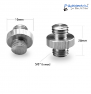 SmallRig Double Head Stud 2pcs pack with 3/8