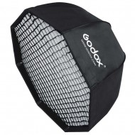 softbox Tổ Ong octagon bát giác Godox 120cm Umbrella thao tác nhanh ngàm bowen